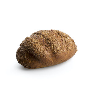 Filone di pane integrale con semi